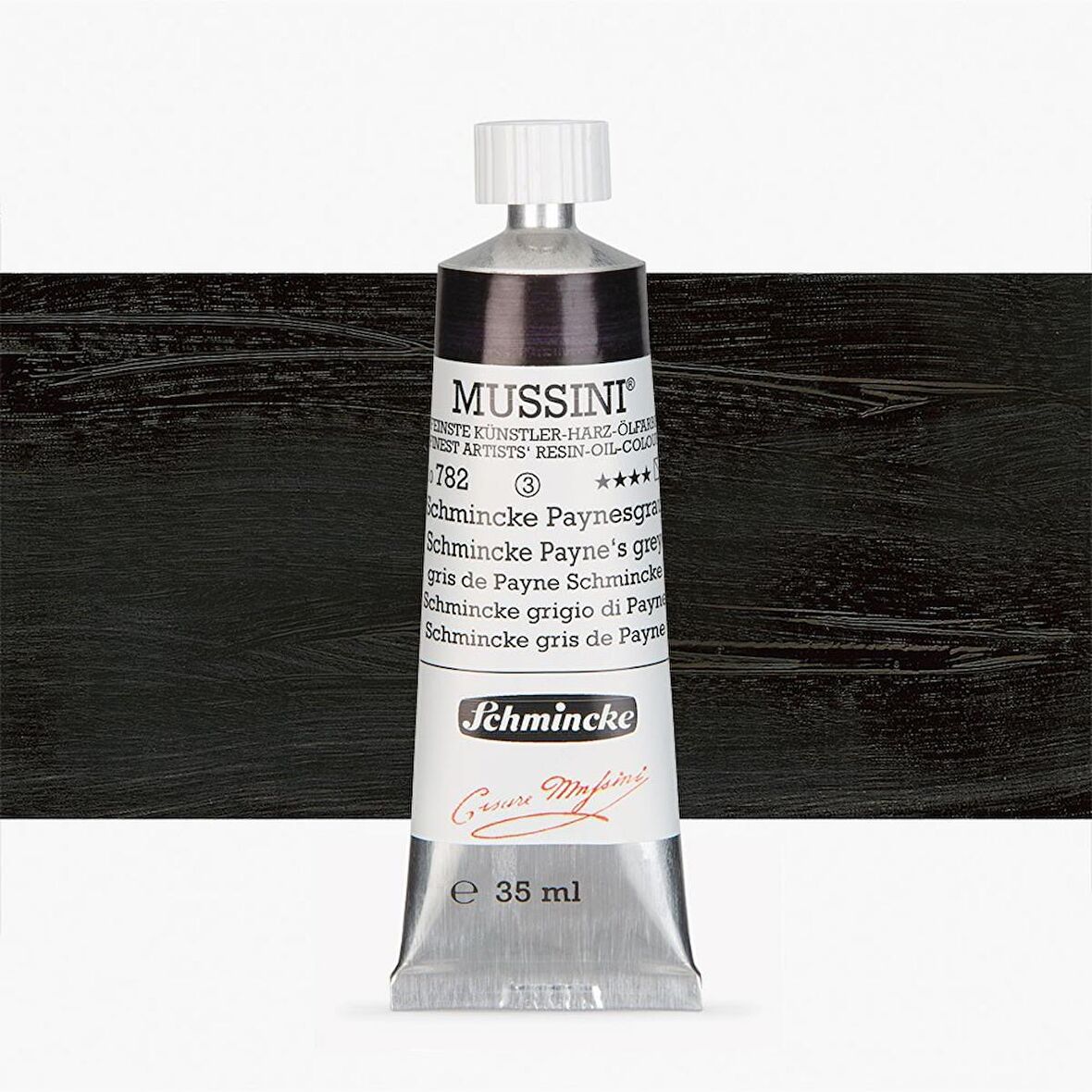 Schmincke  Mussini Yağlı Boya 35ml Schmincke Payne's Grey 782 S.3