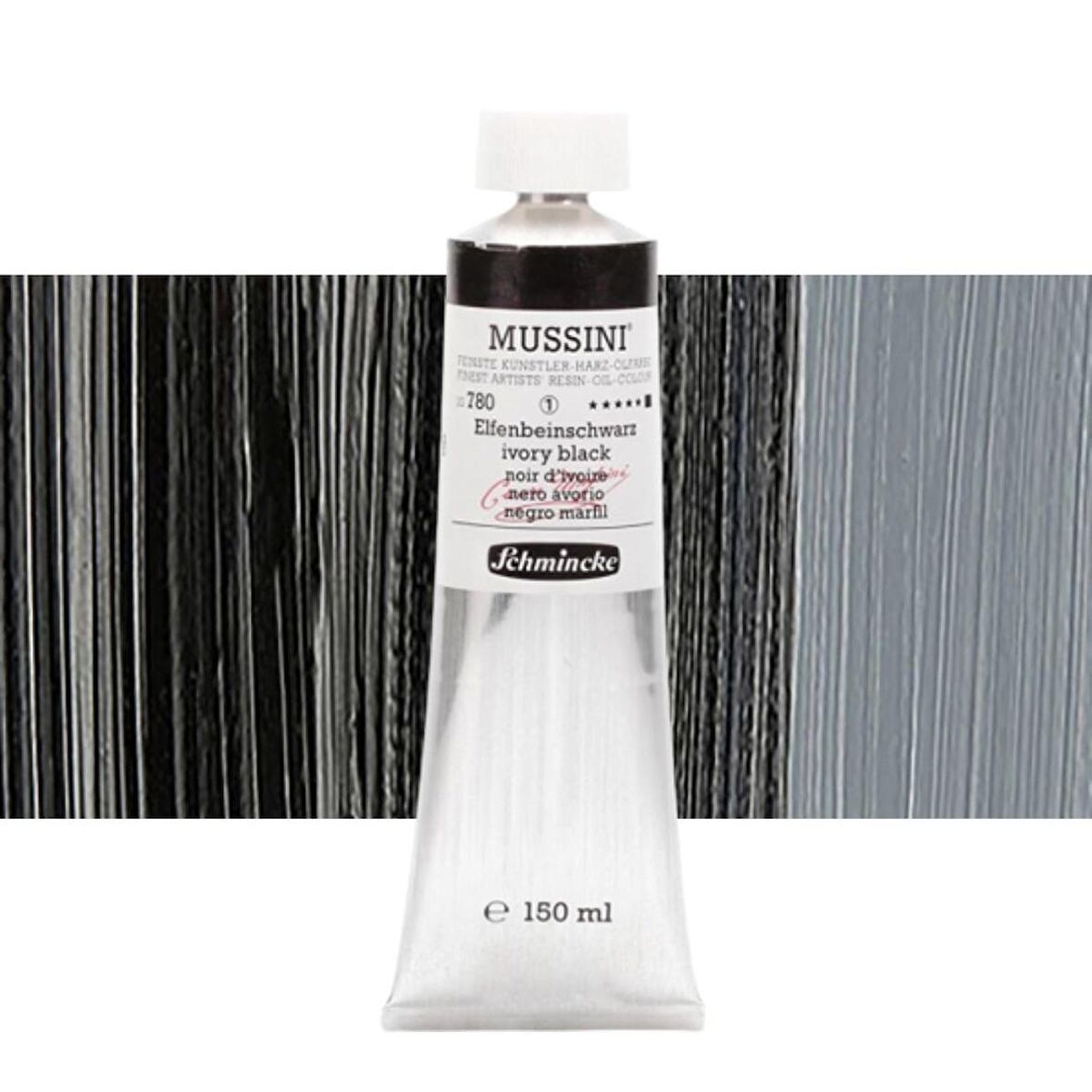 Schmincke Mussini Yağlı Boya 150ml Ivory Black 780 S.1