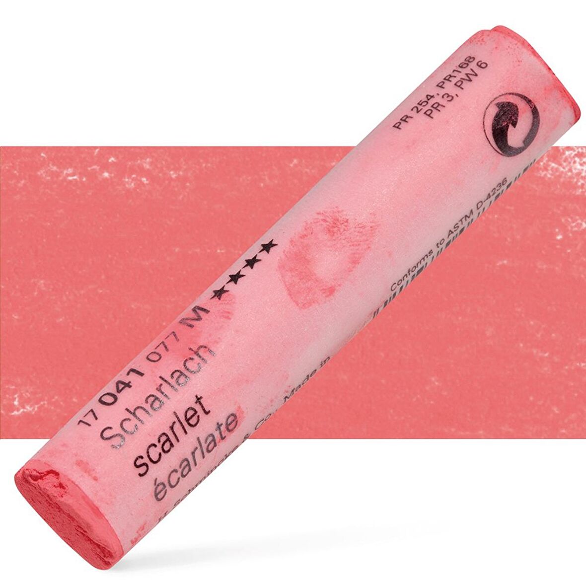 Schmincke Soft Pastel Boya Scarlet 041 M (++White)