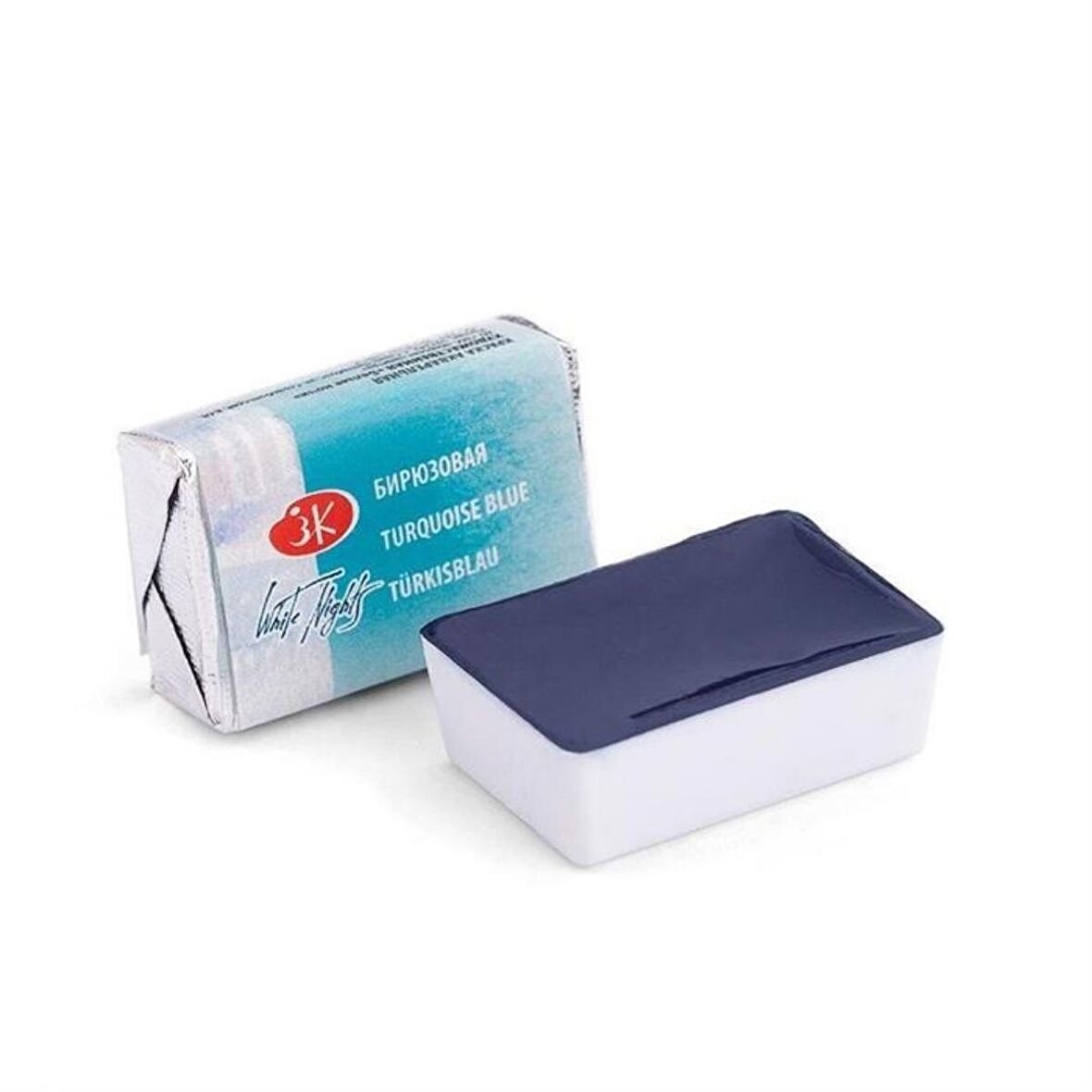 ST. PETERSBURG White Nights Tam Tablet Sulu Boya 2,5ml N:507 Turquoise Blue
