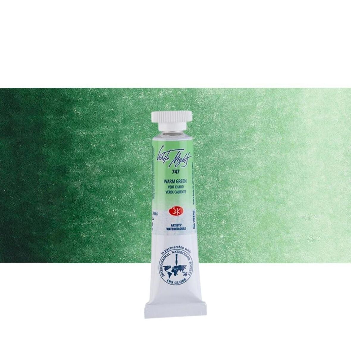 ST. PETERSBURG White Nights Tüp Sulu Boya 10ml Warm Green 747