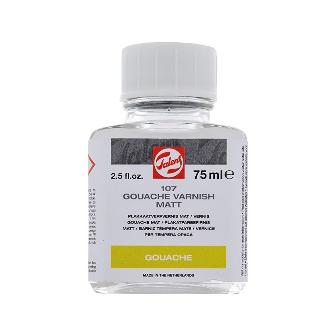 Talens Gouache Varnish Matt 107 Guaj Boya Vernik Mat 75ml