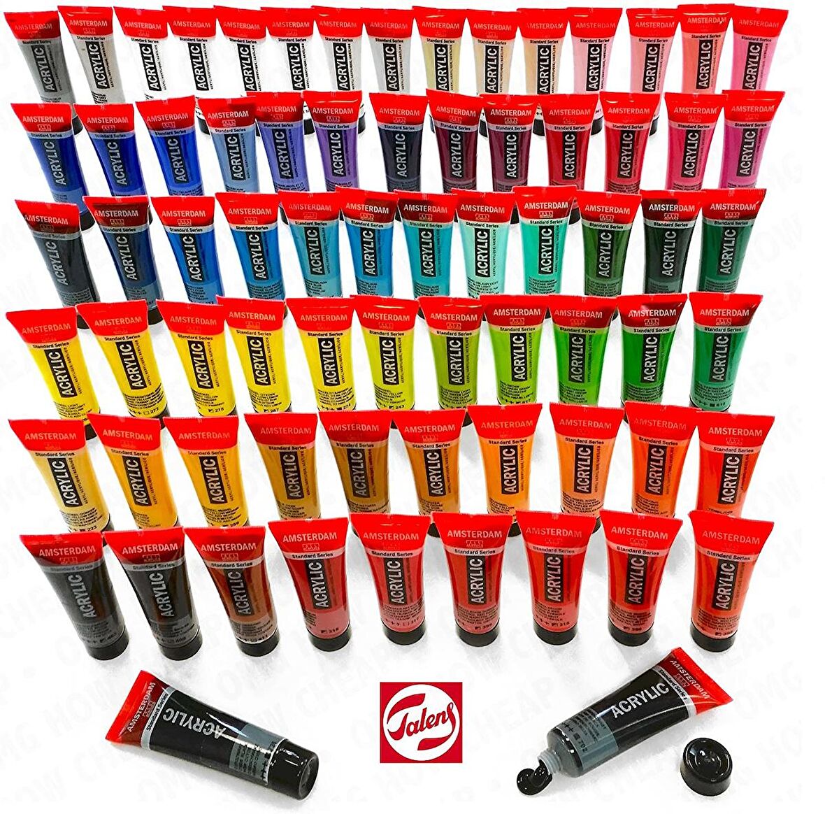 Talens Amsterdam Acrylic 120ml Full Set 90 Adet - Akrilik Boya Tüm Renkler