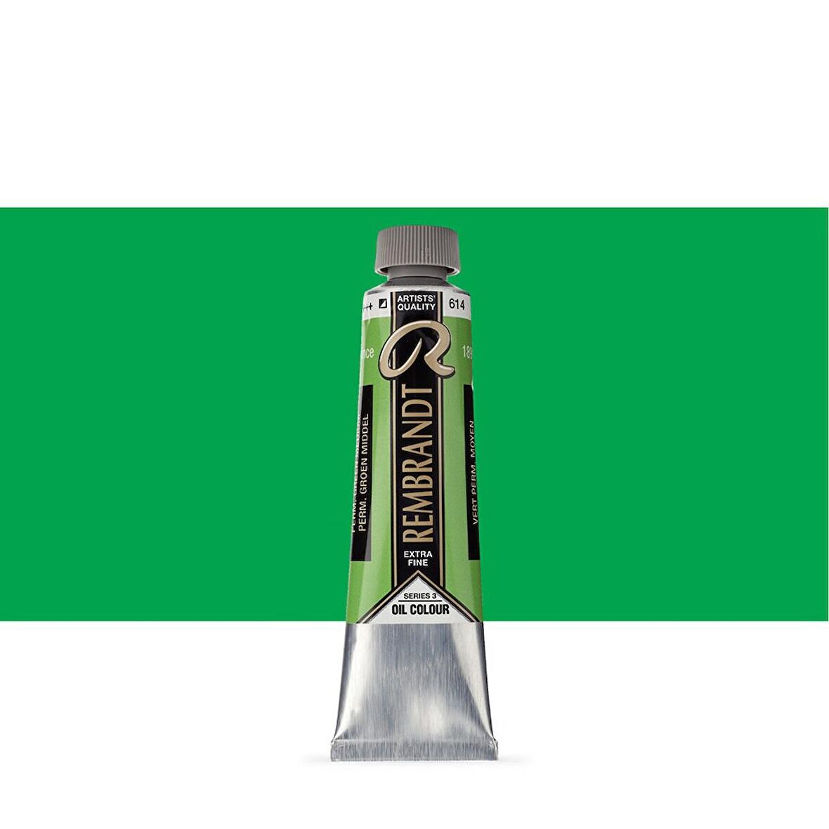 Talens Rembrandt Yağlı Boya 40ml Permanent Green Medium 614 S.3
