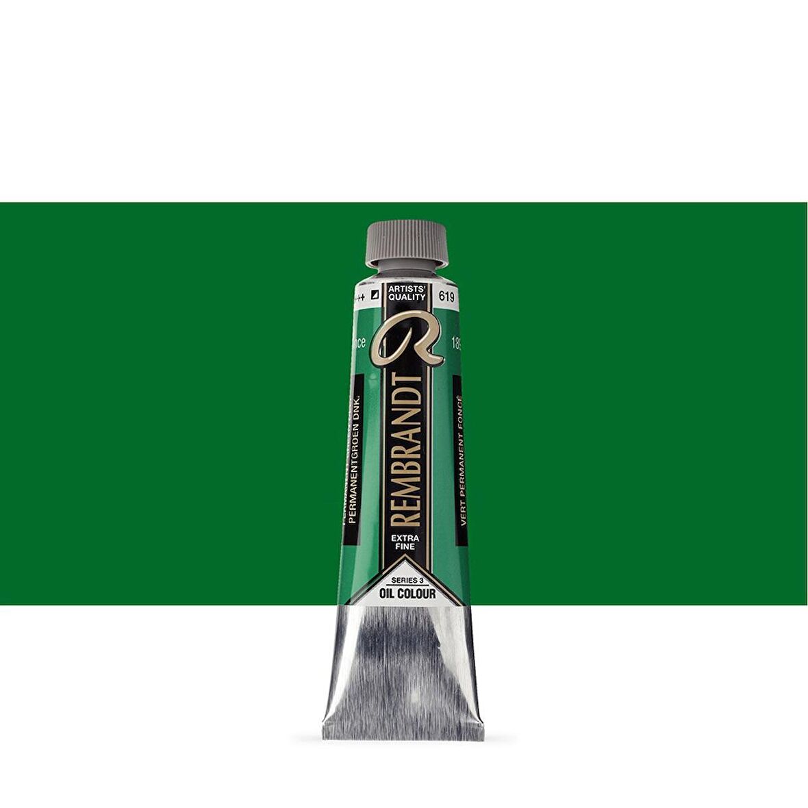 Talens Rembrandt Yağlı Boya 40ml Permanent Green Deep 619 S.3