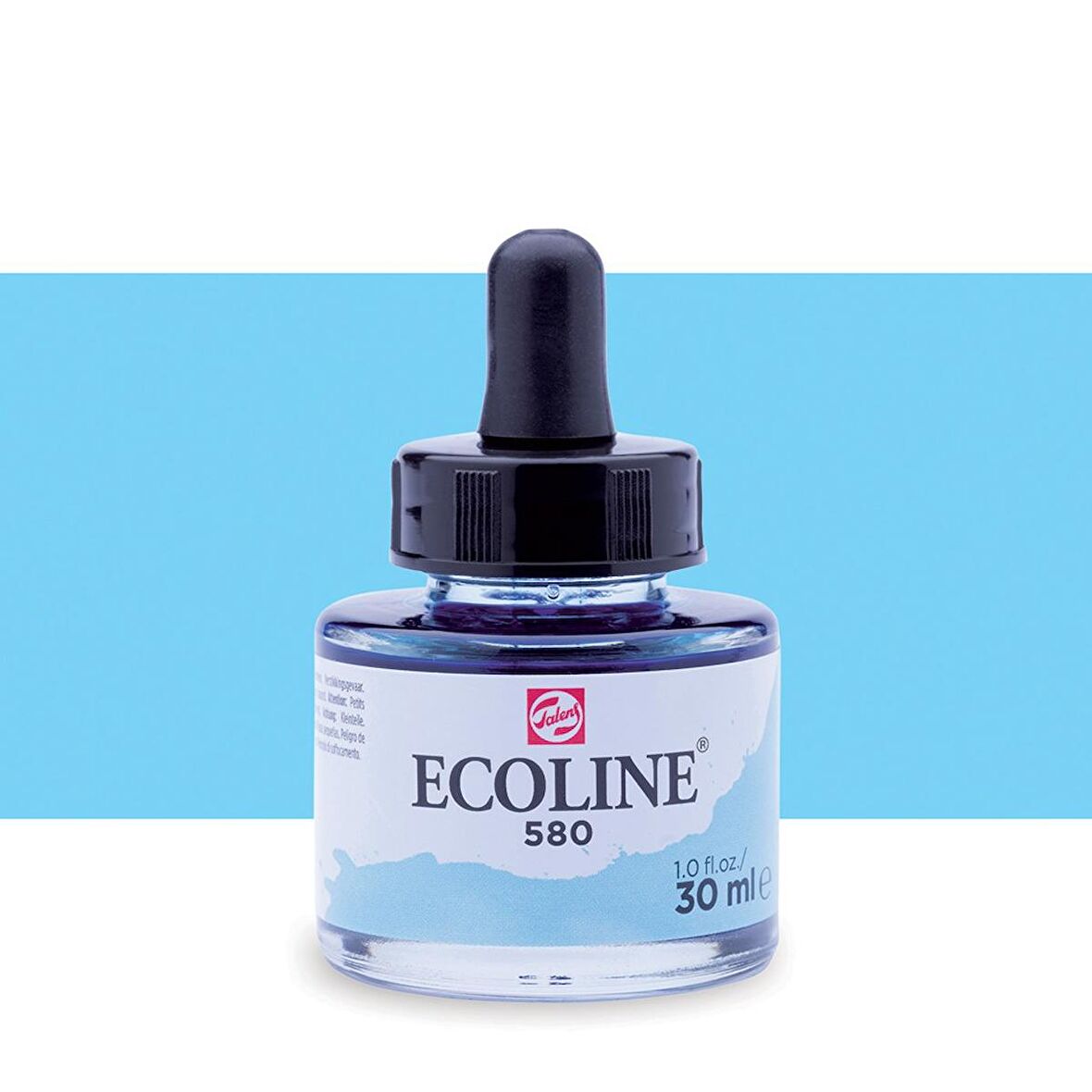 Talens Ecoline Sıvı Suluboya Mürekkep 30ml Pastel Blue 580