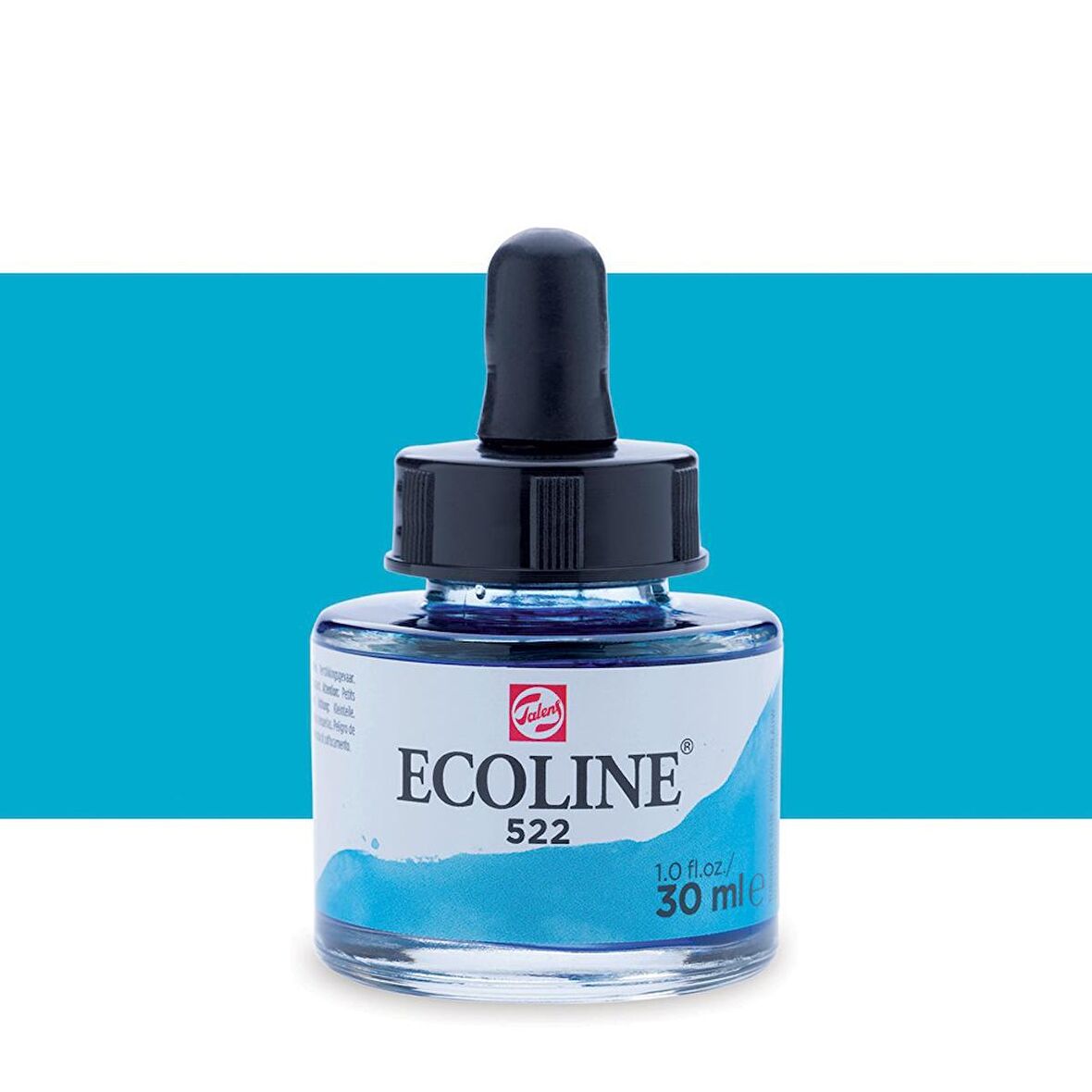 Talens Ecoline Sıvı Suluboya Mürekkep 30ml Turquoise Blue 522