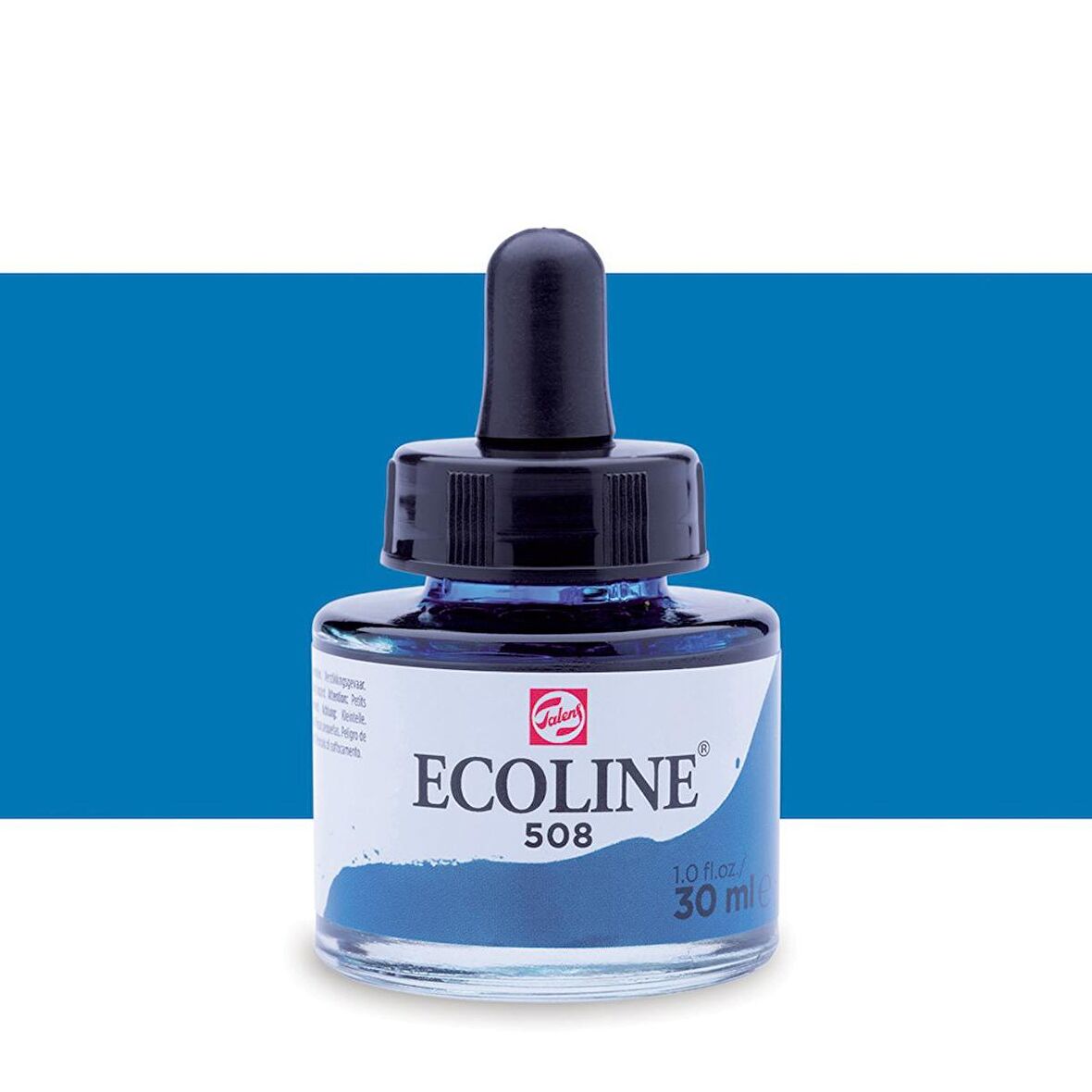 Talens Ecoline Sıvı Suluboya Mürekkep 30ml Prussian Blue 508