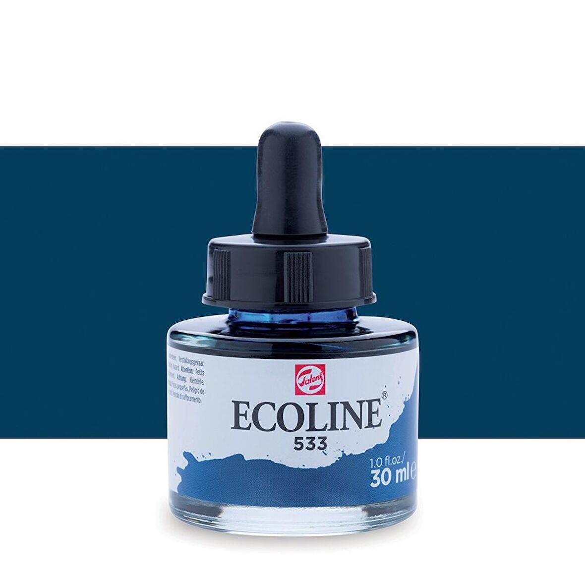 Talens Ecoline Sıvı Suluboya Mürekkep 30ml Indigo 533