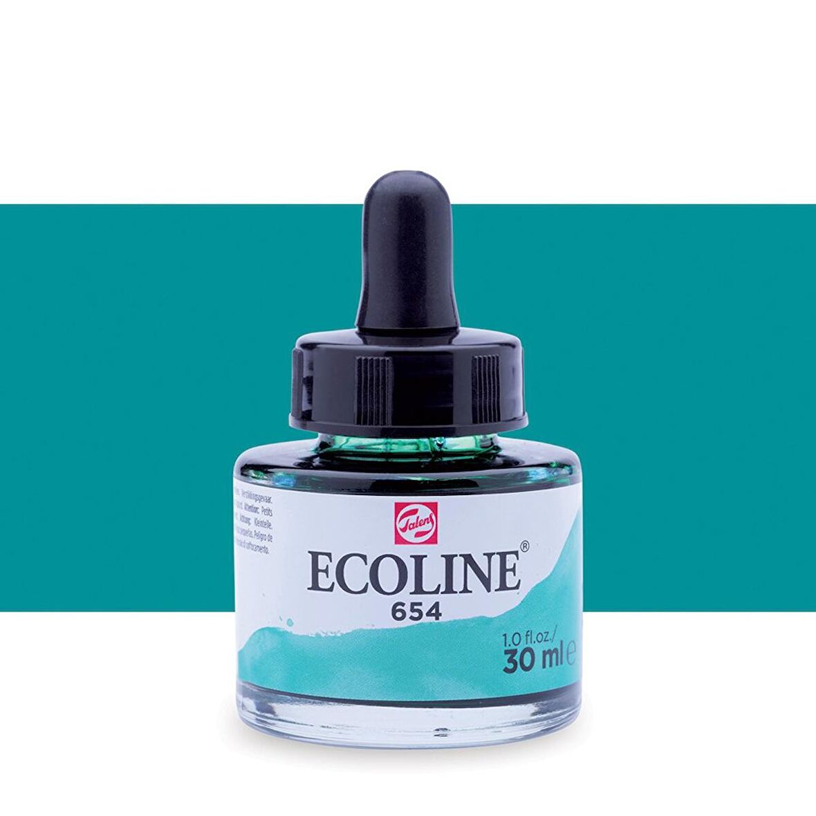 Talens Ecoline Sıvı Suluboya Mürekkep 30ml Fir Green 654