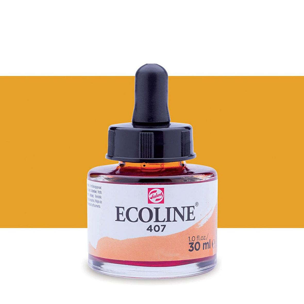 Talens Ecoline Sıvı Suluboya Mürekkep 30ml Deep Ochre 407