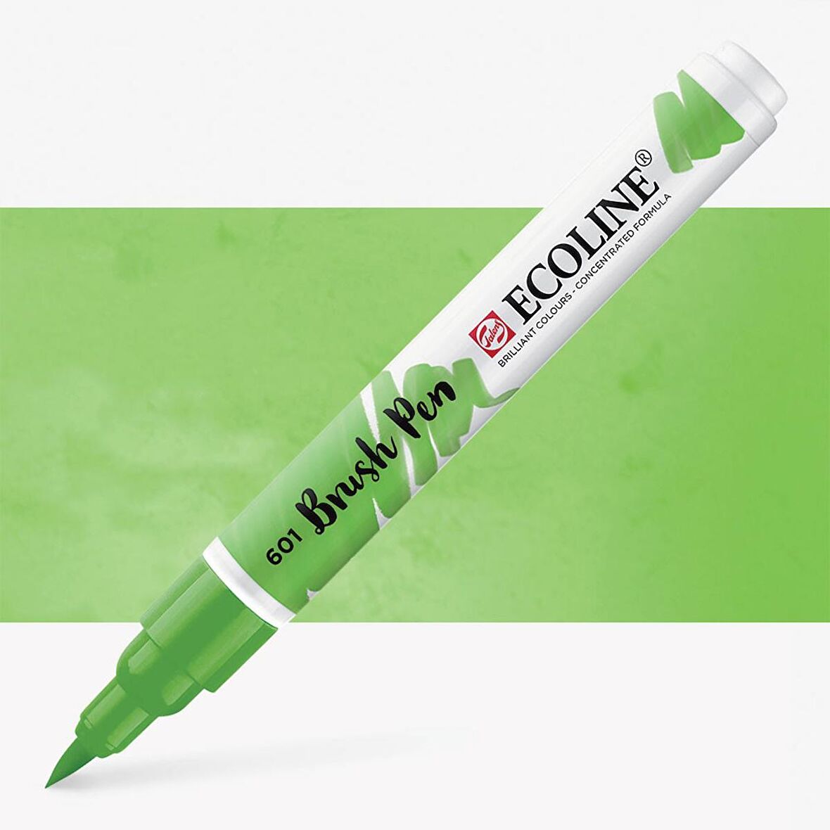 Talens Ecoline Suluboya Brush Pen Light Green 601