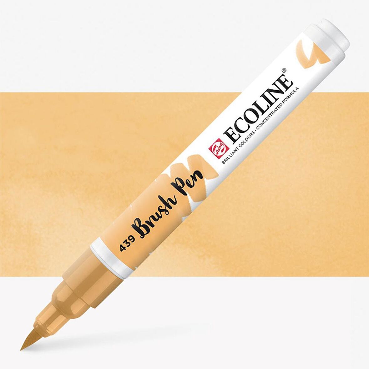 Talens Ecoline Suluboya Brush Pen Sepia Light 439