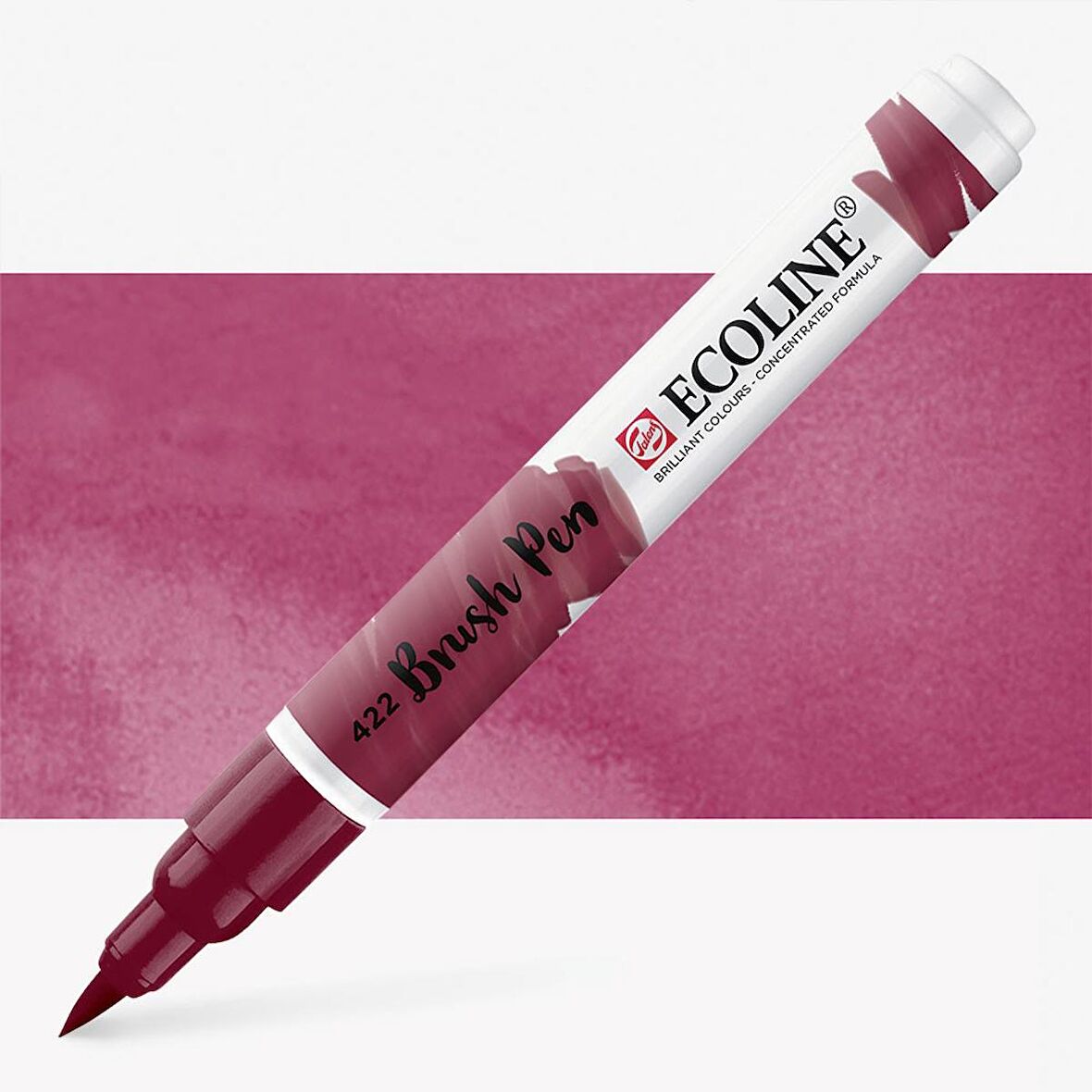 Talens Ecoline Suluboya Brush Pen Red Brown 422