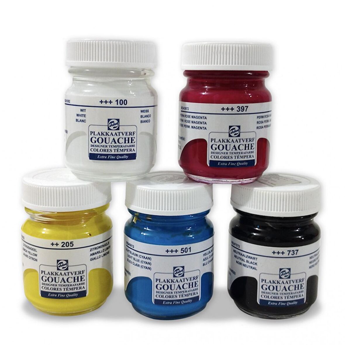 Talens Guaj Boya 50ml 9'lu Set - Gouache Paint