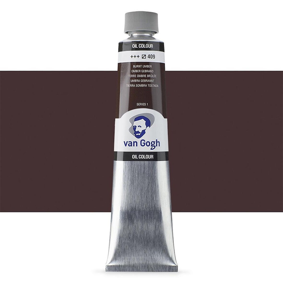 Talens Van Gogh Yağlı Boya 200ml Burnt Umber 409 S.1