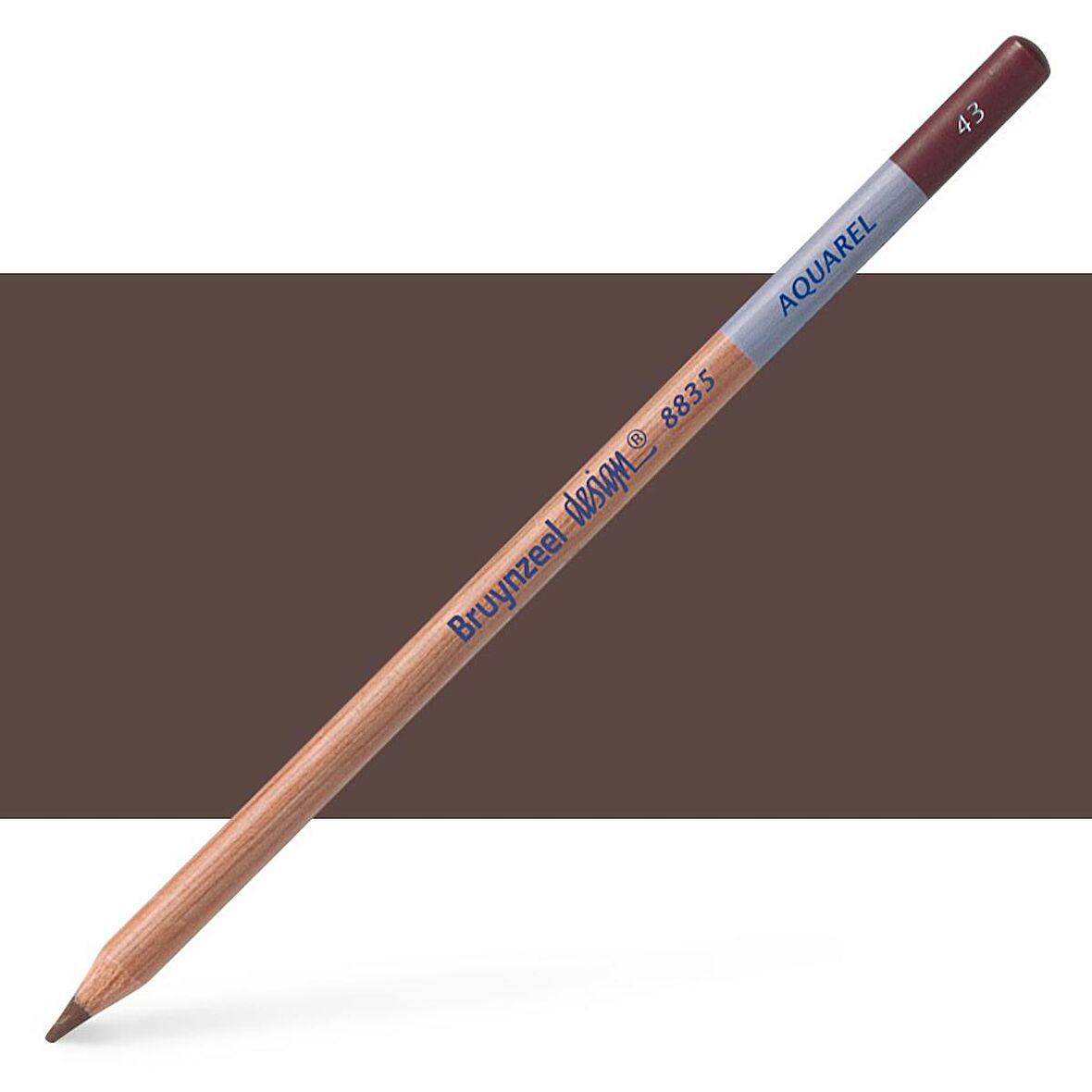 Bruynzeel Dessin Aquarell Sulu Boya Kalemi Dark Brown 43