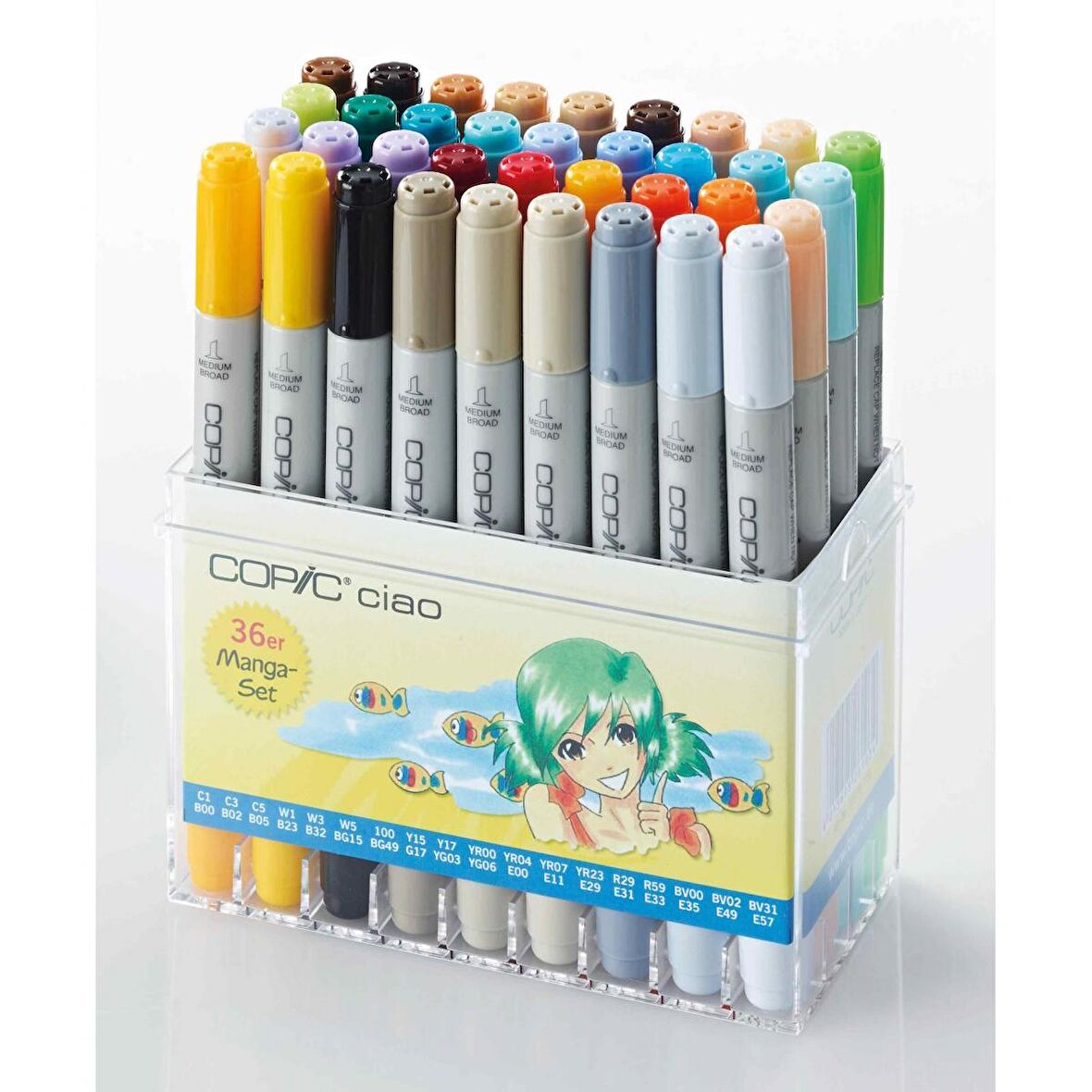 Copic Ciao Marker Kalemi Manga 36'lı Set