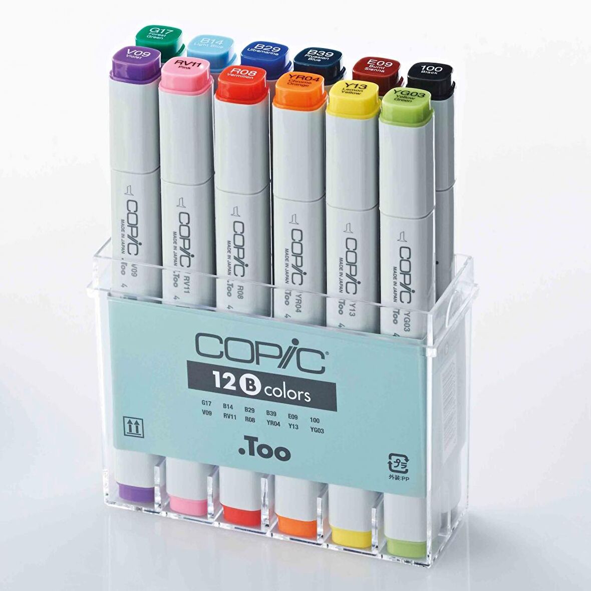 Copic Marker Kalemi Basic 12'li Set