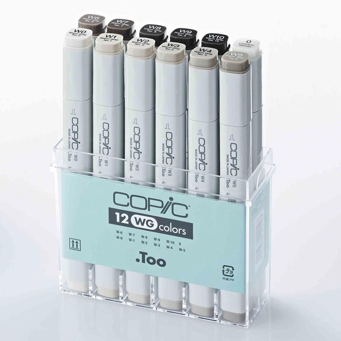 Copic Marker Kalemi Warm Grey Tones 12'li Set