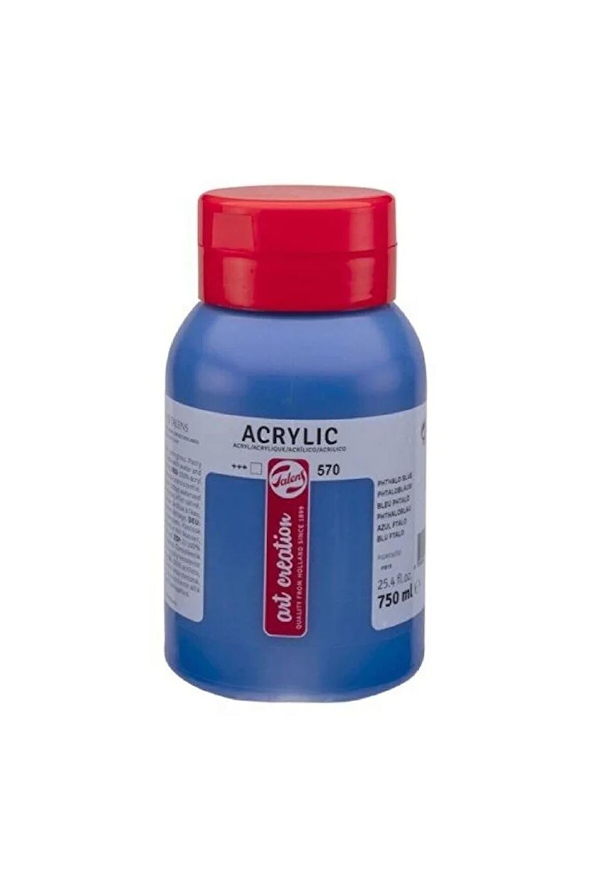 Talens Art Creation Akrilik Boya 750ml 570 Phthalo Blue