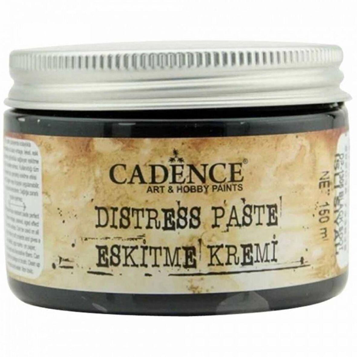 Cadence Yayınları Eskitme Kremi 150ml İsli Siyah DP 1305