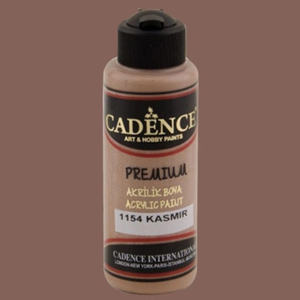 Cadence Yayınları Premium Akrilik Boya 120ml Kaşmir 1154
