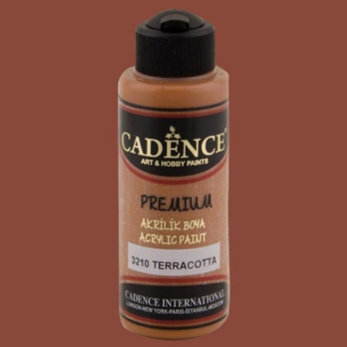 Cadence Yayınları Premium Akrilik Boya 120ml Terracotta 3210