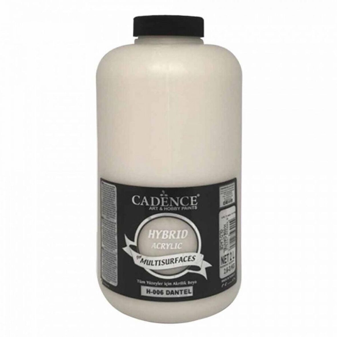 Cadence Yayınları Hybrid Acrylic for Multisurfaces Akrilik Boya 2000ml Dantel 06