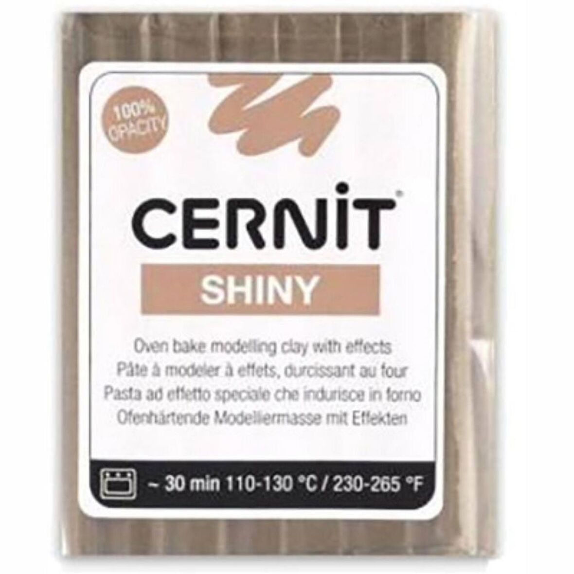 Cernit Shiny Polimer Kil 56gr Gold 050