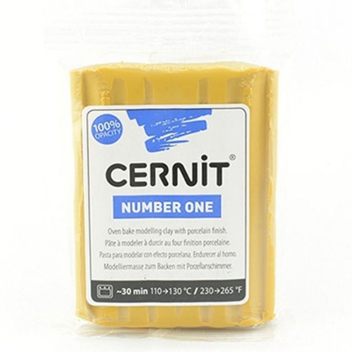 Cernit Number One Polimer Kil 56gr Yellow Ochre 746