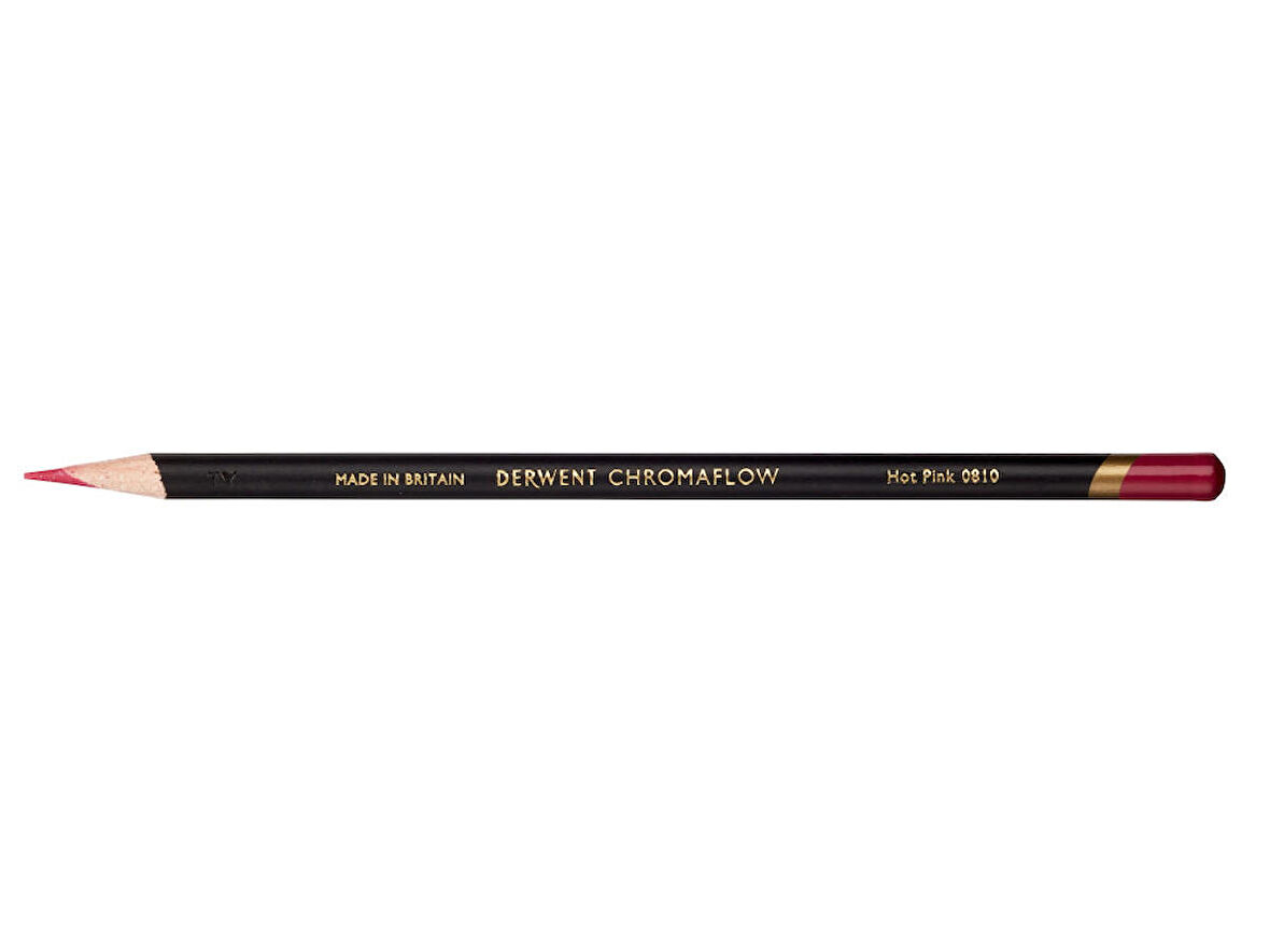 Derwent Chromaflow Kuru Boya Kalemi Hot Pink 0810