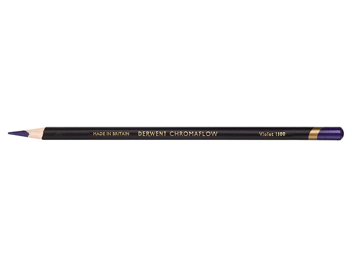 Derwent Chromaflow Kuru Boya Kalemi Violet 1100