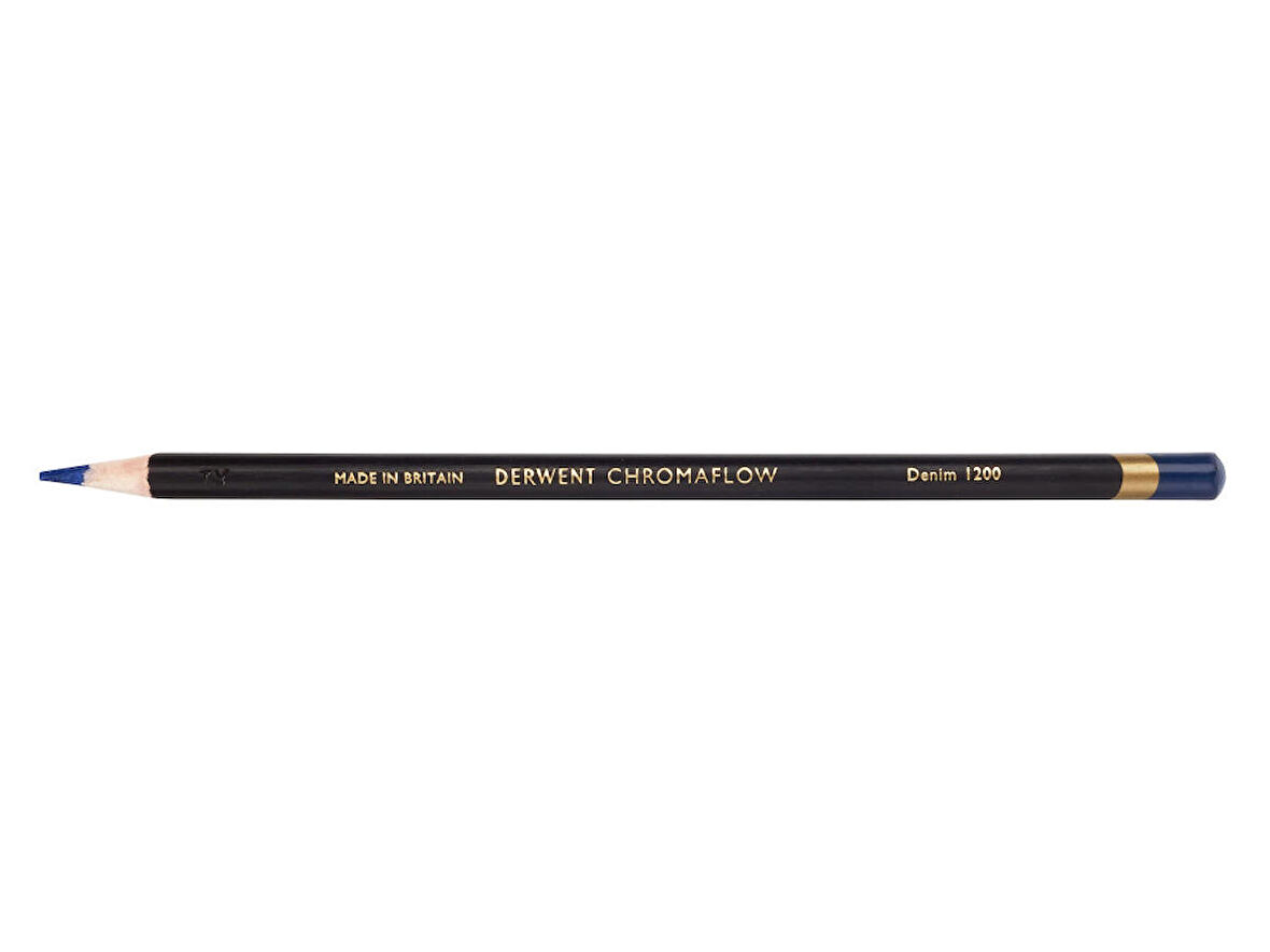 Derwent Chromaflow Kuru Boya Kalemi Denim 1200