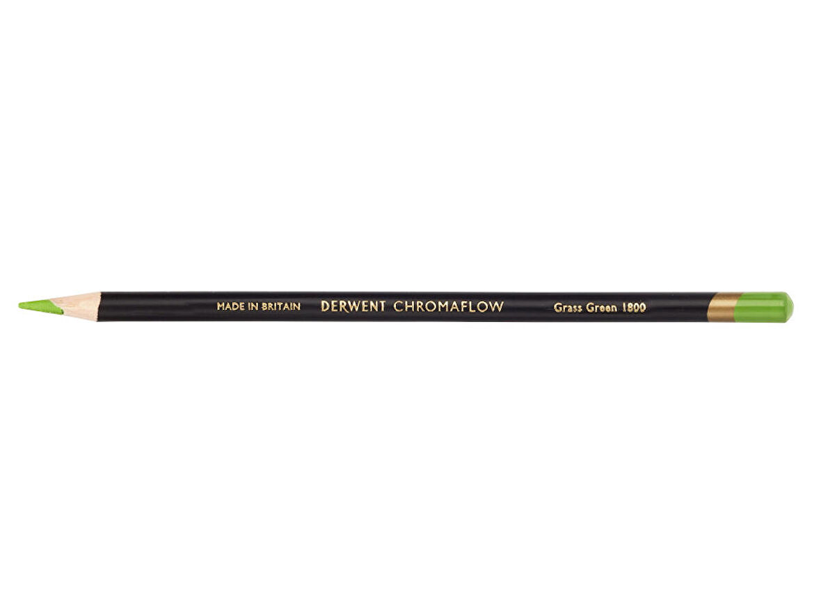 Derwent Chromaflow Kuru Boya Kalemi Grass Green 1800