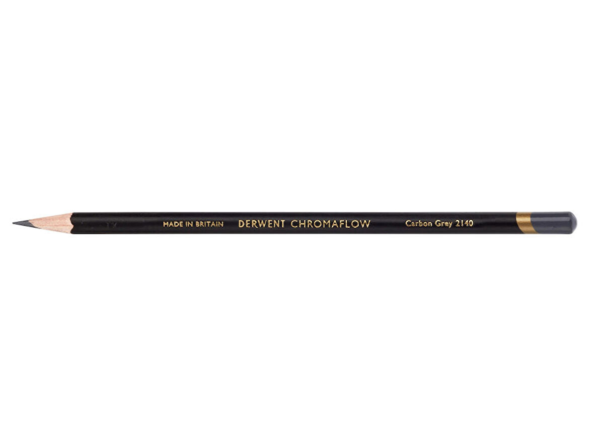 Derwent Chromaflow Kuru Boya Kalemi Carbon Grey 2140