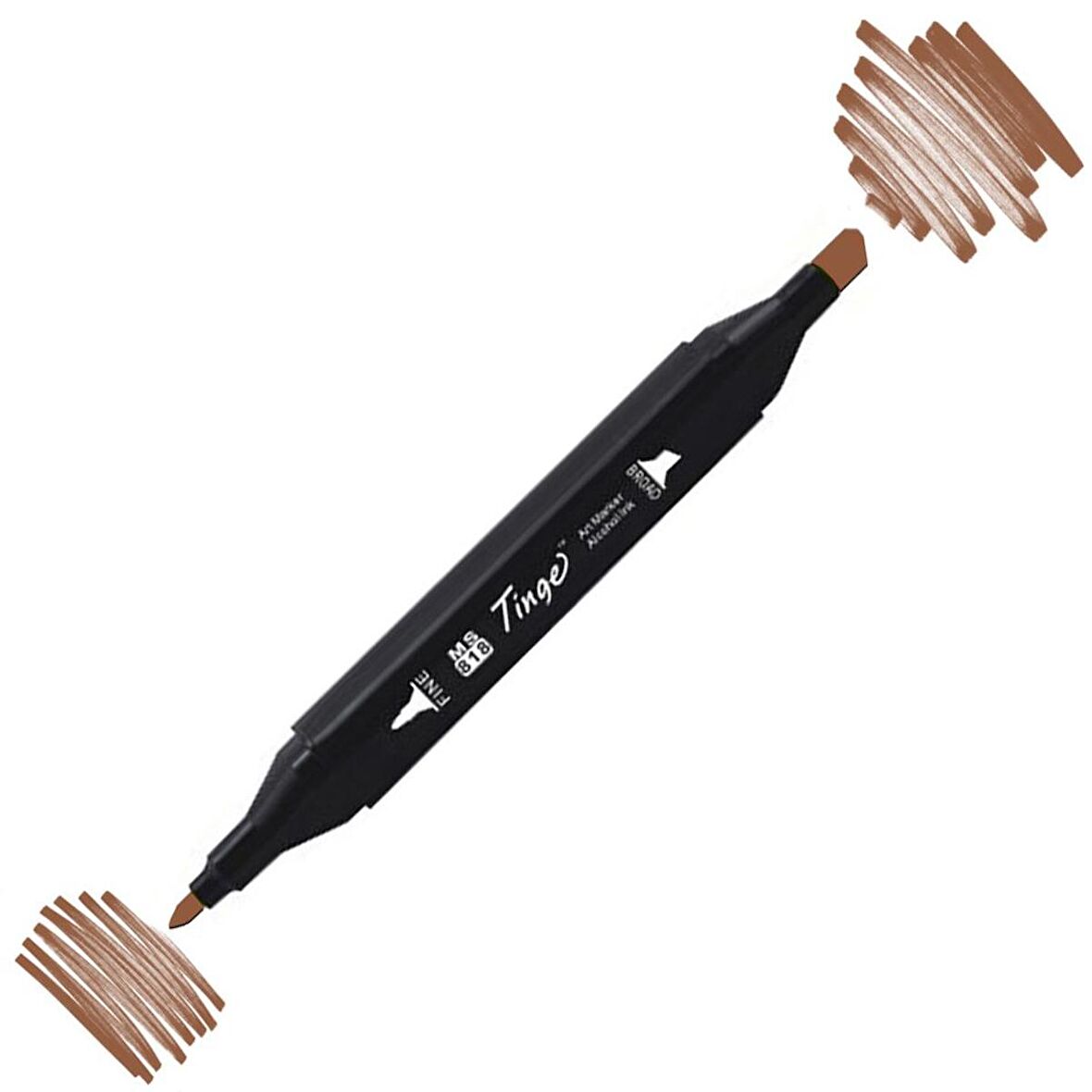 Tinge Twin Çift Uçlu Marker Kalemi Br96 Mahogany