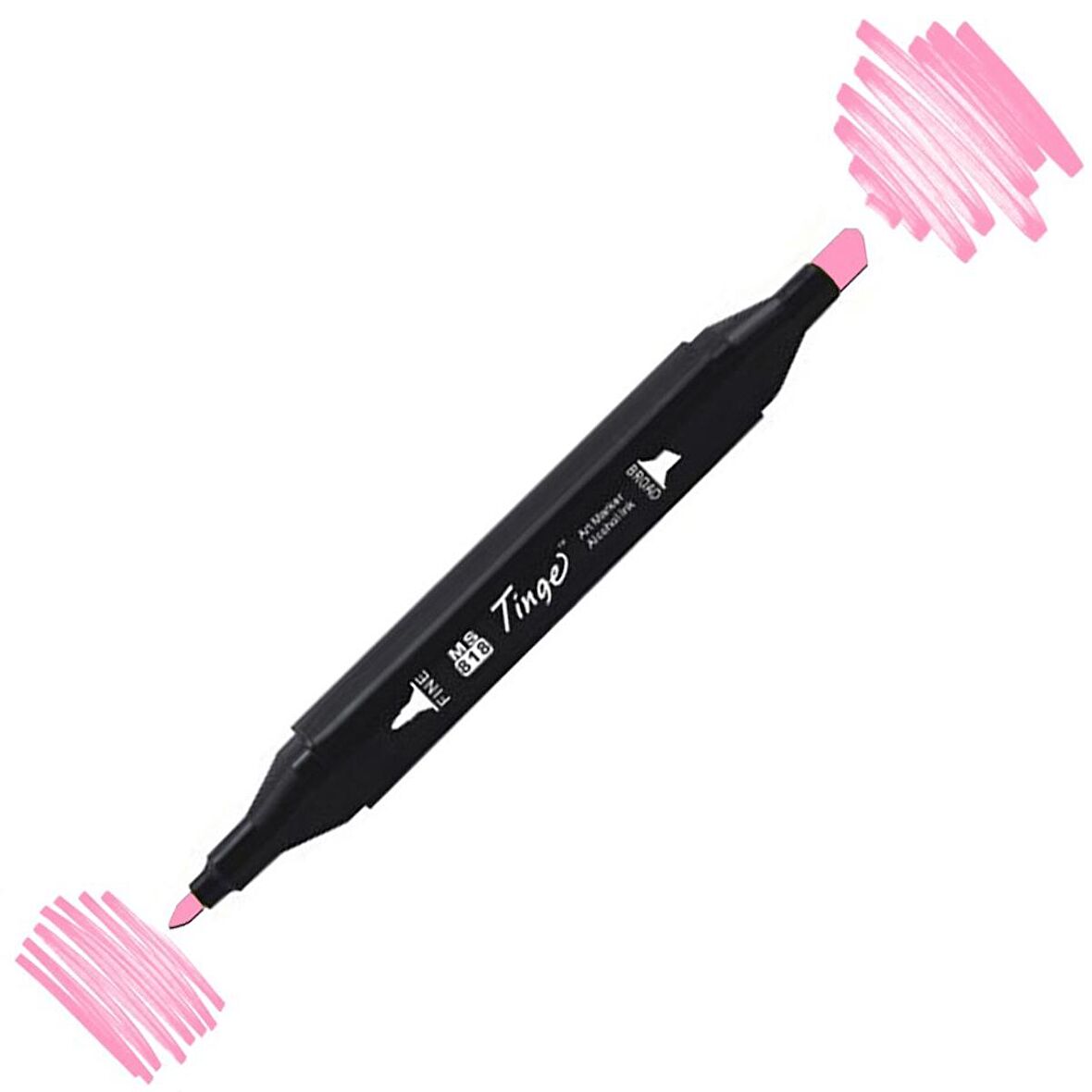 Tinge Twin Çift Uçlu Marker Kalemi Rp17 Pastel Pink