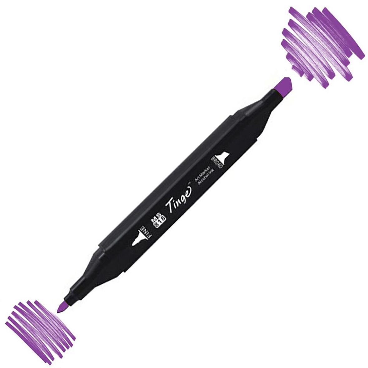 Tinge Twin Çift Uçlu Marker Kalemi P82 Light Violet