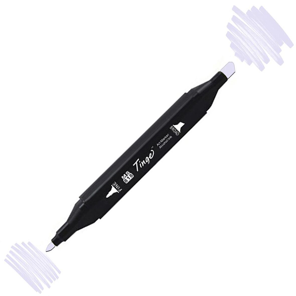 Tinge Twin Çift Uçlu Marker Kalemi P145 Pale Lavender