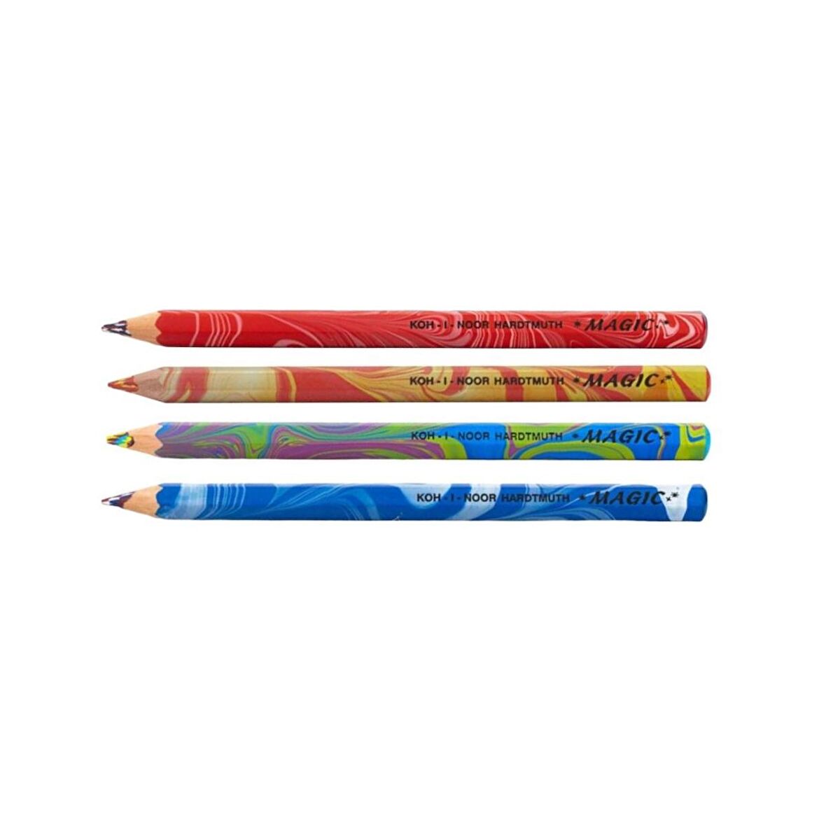 Koh-i Noor Jumbo Magic Pencil Sihirli Kuruboya Kalemi 4'lü Set