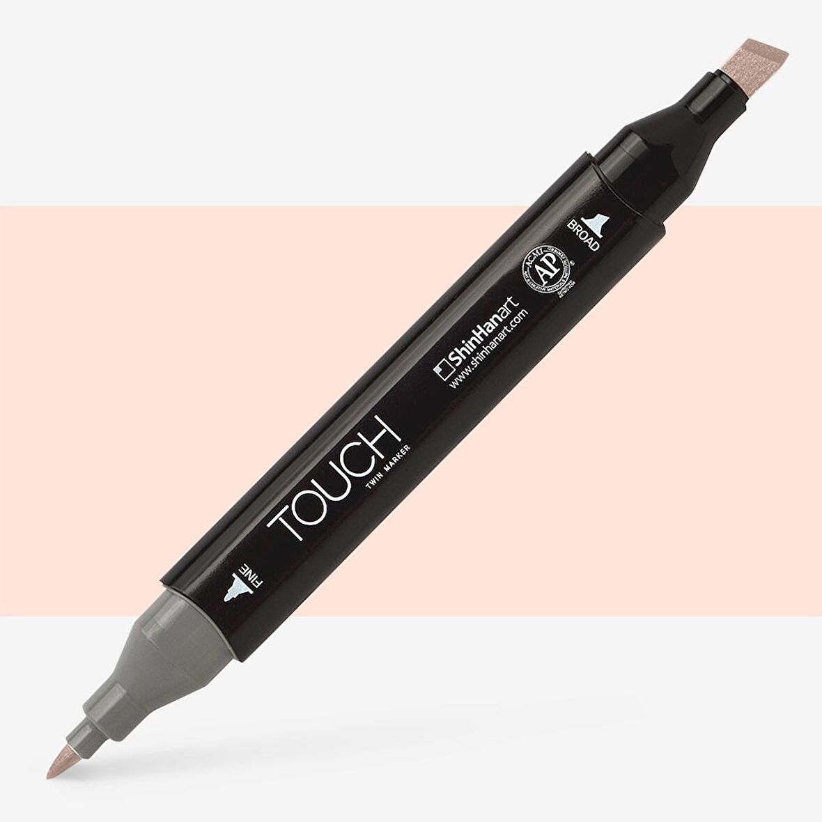 Shinhan Art Touch Twin Marker Pen : Çift Uçlu Marker Kalemi : SKIN WHITE : R131 (CAUCASIAN)