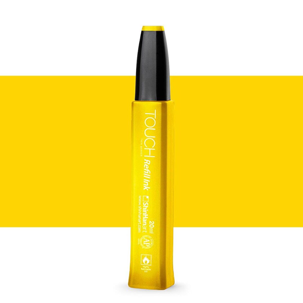 Shinhan Art Touch Twin Marker Refill İnk: Dolum Mürekkebi : 20ml : Y34 YELLOW