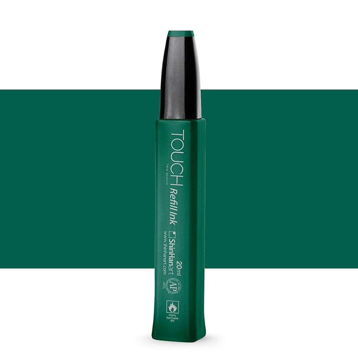 Shinhan Art Touch Twin Marker Refill İnk: Dolum Mürekkebi : 20ml : BG51 DARK GREEN