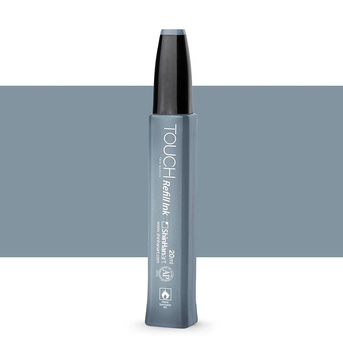 Shinhan Art Touch Twin Marker Refill İnk: Dolum Mürekkebi : 20ml : BG5 BLUE GREY