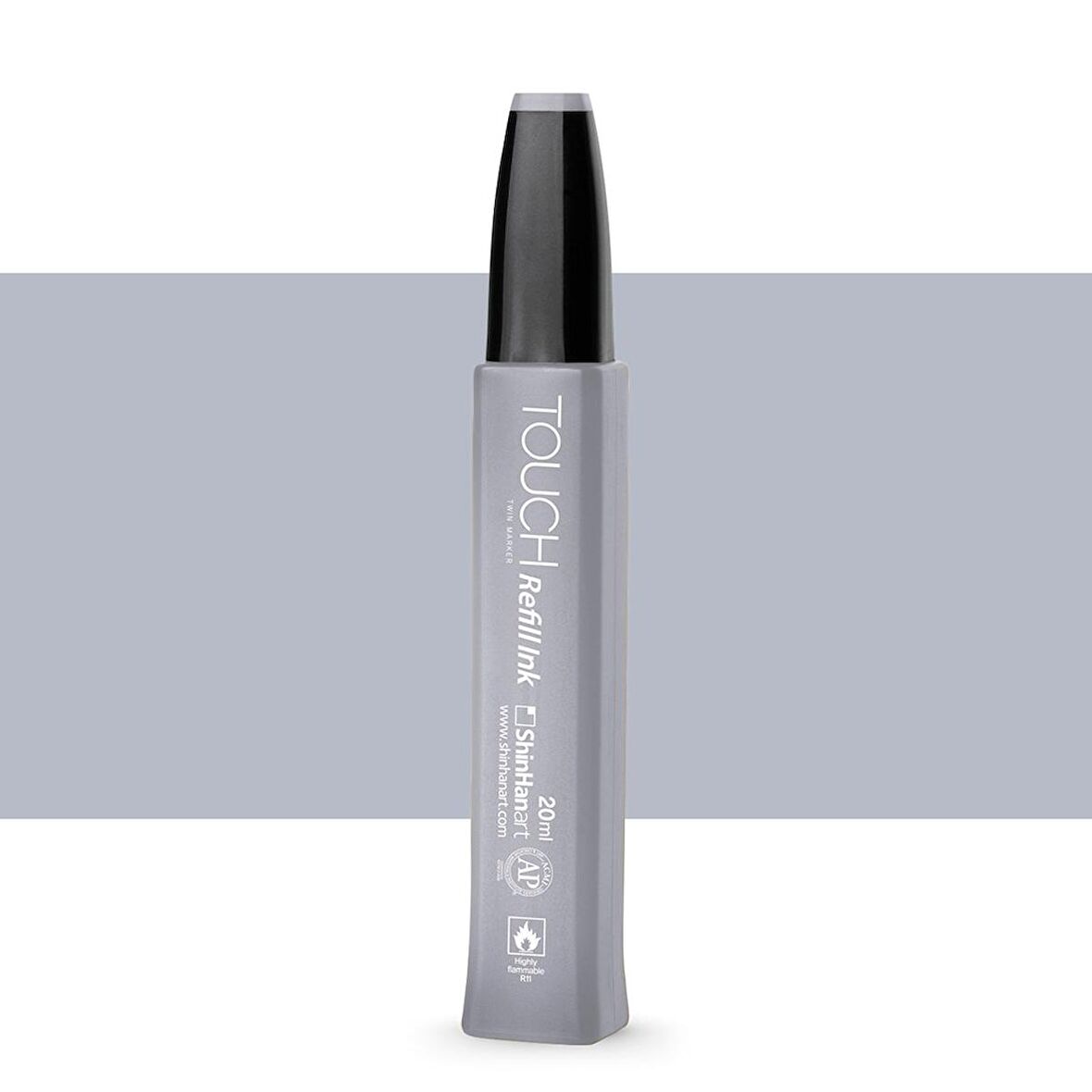 Shinhan Art Touch Twin Marker Refill İnk: Dolum Mürekkebi : 20ml : CG3 COOL GREY