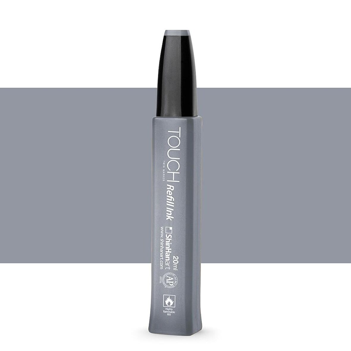 Shinhan Art Touch Twin Marker Refill İnk: Dolum Mürekkebi : 20ml : CG5 COOL GREY