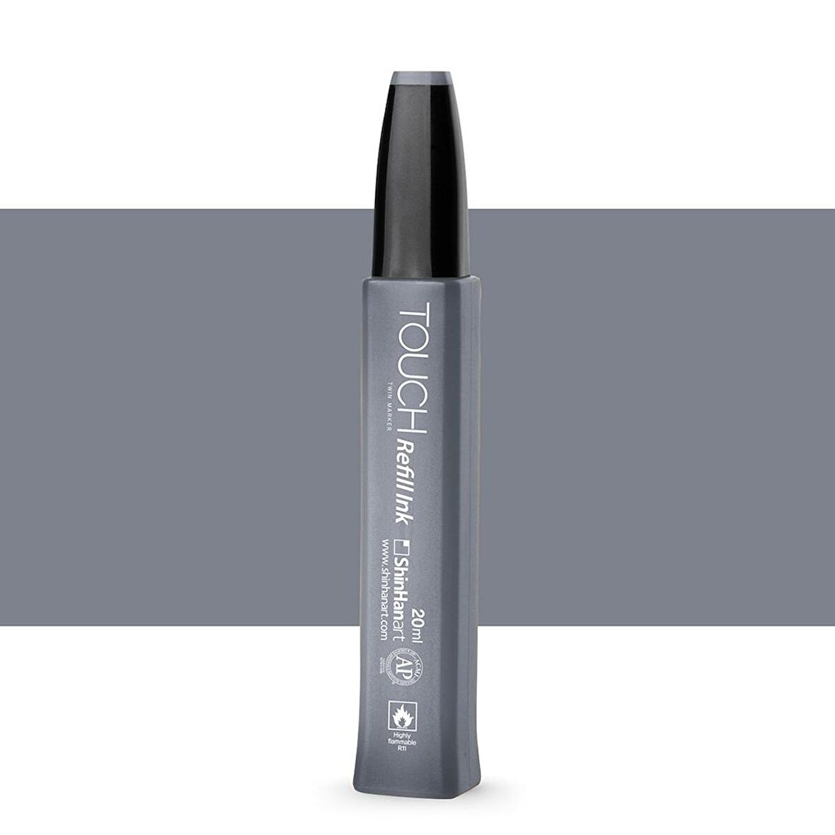 Shinhan Art Touch Twin Marker Refill İnk: Dolum Mürekkebi : 20ml : CG6 COOL GREY