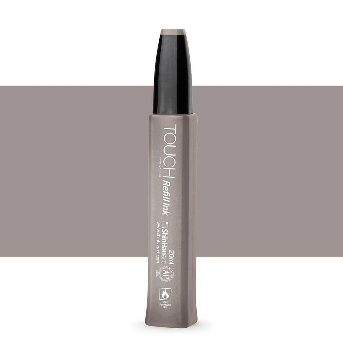 Shinhan Art Touch Twin Marker Refill İnk: Dolum Mürekkebi : 20ml : WG5 WARM GREY