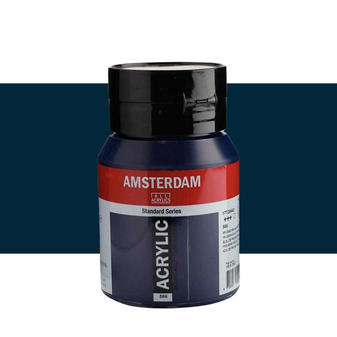 Talens Amsterdam Akrilik Boya 500ml Prussian Blue (Phthalo) 566